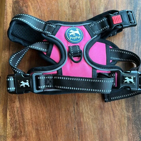 NWOT POYPET No Pull adjustable Pink Dog Harness, Size:medium - Picture 7 of 11